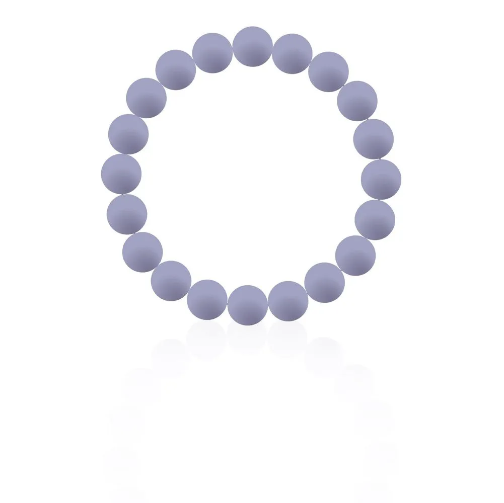 Wink Silicon rubber 9MM bead bracelets