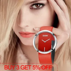 Women Luxury Fashion Waterproof Watches