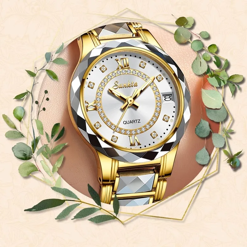 Women's Waterproof Bracelet Watch