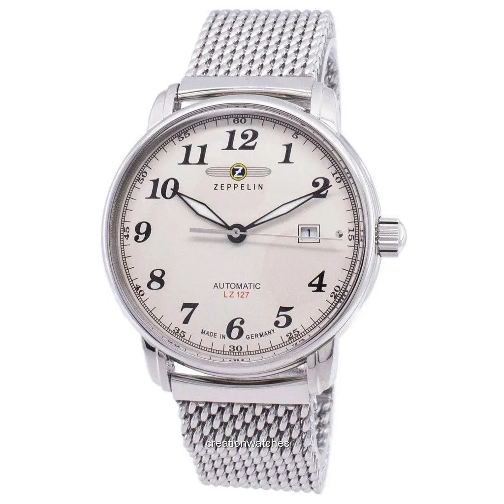 Zeppelin Series LZ127 Graf Germany Made 7656M-5 7656M5 Men's Watch